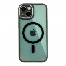 Чохол TPU+PC+Metal Calais with MagSafe для iPhone 15