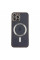 Чехол TPU Metallic Full Camera with Magsafe для iPhone 12 Pro