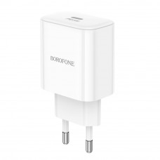 Сетевое Зарядное Устройство Borofone BA81A 1USB-C PD/QC 20W