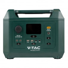 Power Station V-TAC VT-606N, 600W(700W peak), 576Wh, QC 18W, PD 65W, DC, LiFePO4