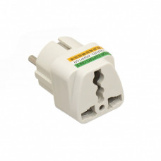 Сетевой Переходник с English на EU Nickel Plated