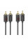 Aux Hoco UPA29 dual RCA to dual RCA 1.5m
