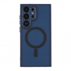 Чехол TPU+PC Magnetic Matte Camera Lens with Magsafe для Samsung Galaxy S23 Ultra 5G (S918)