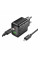 Сетевое Зарядное Устройство Hoco CS25A 1USB-C/1USB PD/QC 20W+Type-C to Lightning