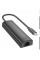 USB Hub Hoco HB42 4-in-1 (Type-C to USB3.0*3+RJ45 1Gbps) (L=0.2M)