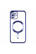 Чехол TPU Metallic Full Camera with Magsafe для iPhone 12