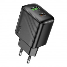 Сетевое Зарядное Устройство Hoco CS25A 1USB-C/1USB PD/QC 20W