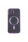 Чехол TPU Metallic Full Camera with Magsafe для iPhone 12 Pro Max