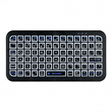 Клавиатура беспроводная JEQANG JB-512 bluetooth (RGB) mini keyboard Уценка