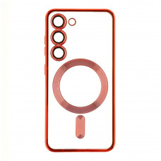 Чехол TPU Metallic Full Camera with Magsafe для Samsung Galaxy S23 5G (S911)