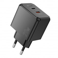 Сетевое Зарядное Устройство Hoco CS16A 1USB-C/1IP PD/QC 20W