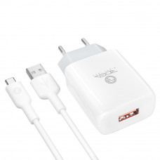 Сетевое Зарядное Устройство Ridea RW-11211 Element Type-C 2.1 A