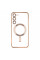 Чехол TPU Metallic Full Camera with Magsafe для Samsung Galaxy S23+ 5G (S916)