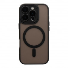 Чехол TPU+PC Magnetic Matte Camera Lens with Magsafe для iPhone 16 Pro Max
