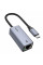 Переходник Hoco UA37 Type-C to Ethernet adapter (1000 Mbps/1Gbit)