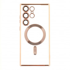 Чехол TPU Metallic Full Camera with Magsafe для Samsung Galaxy S23 Ultra 5G (S918)