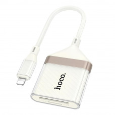 Переходник Hoco UA40 2-in-1 Card Reader Lightning