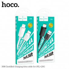 USB Hoco X88 Gratified Lightning 2.4A 2m