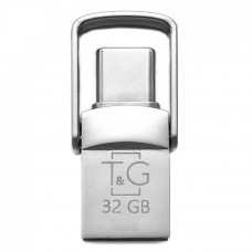 USB OTG флеш-накопичувач -Type C 32GB T&amp;G металева серія 104