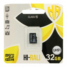 Карта Памяти Hi-Rali MicroSDHC 32gb UHS-1 10 Class