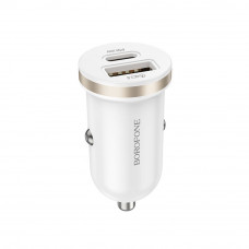 Авто Зарядное Устройство Borofone BZ22 1USB/1USB-C QC/PD30W