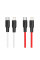 USB Hoco X21 Plus Silicone PD 20W Type-C to Lightning