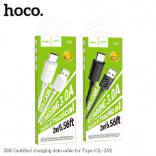 USB Hoco X88 Gratified Type C 3A 2m