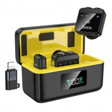 Микрофон Беспроводной Hoco L17 Dual-mic magnetic