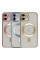 Чехол TPU Metallic Chrome Full Camera with Magsafe для iPhone 11