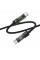 USB Hoco U116 Transparent 60W LED Indicator Type-C to Type-C 1.2m