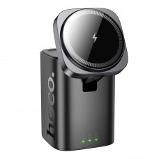 Бездротовий Зарядний Пристрій Hoco CQ20A EU 6-in-1 15W+1USB/2USB-C 65W Magnetic (iWatch)