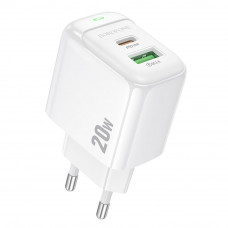 Сетевое Зарядное Устройство Borofone BAS44A 1USB-C/1USB PD/QC 20W