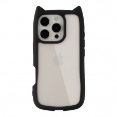 Чехол TPU+PC Cat Ears Case для iPhone 16 Pro Max