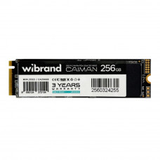 SSD M.2 Диск Wibrand Caiman 256GB NVMe 2280 PCIe 3.0 3D NAND
