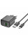 Сетевое Зарядное Устройство Hoco CS21A 1USB QC 18W+USB to Type-C