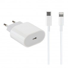 Сетевое Зарядное Устройство Apple PD 20W iPhone 14 Pro Max 1:1