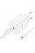Сетевое Зарядное Устройство Borofone BA82A 1USB-C PD/QC 25W+Type-C to Lightning