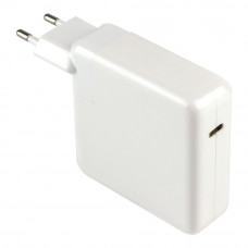 Мережевий Зарядний Пристрій Macbook USB-C PD61W NO LOGO