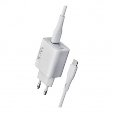 Сетевое Зарядное Устройство Ridea RW-18121 Rapid 1USB QC 18W+Type-C