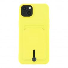 Чехол TPU Colorfull Pocket Card для iPhone 15