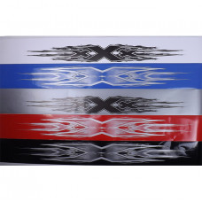 Наліпка лобове скло біла 140*1320 "XXX"