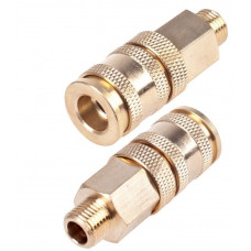 Роз'єм для пневмоінструменту 1/4" ПМ-2SM - наруж.резьба "Alloid" (200/20)