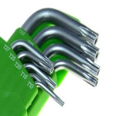 Набір зірочок 7шт Короткі+отвір T10-40 "Alloid" (HT-0712) (25шт/уп)