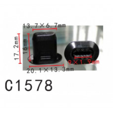 Кліпси C1578 обшивка RENAULT,PEUGEOT,CITROEN,FIAT,(OEM:7703081176,LR000080,699796,9621824880) (уп100