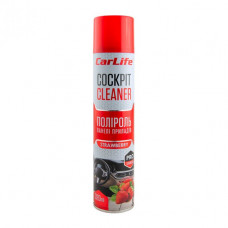 Поліроль торпеди спрей 320ml "Carlife" Cockpit Полуниця CF324 (24шт/уп)