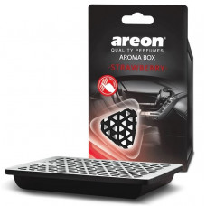 Освіжувач мильниця Полуниця 70gr "Areon" - Арома Box сухий (конц.1: 30лист.) (6шт/уп)