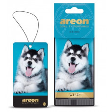 Освіжувач сухий лист - "Areon" - Wild - Ice Dog (Крижаний пес) 10шт/уп