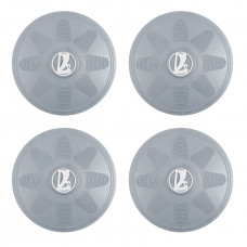 Ковпаки диска Lada сірі / біла емблема (розболтування 4х98) (4шт)
