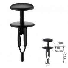 Кліпси C0195 обшивки GM 3540858 (уп.100шт)