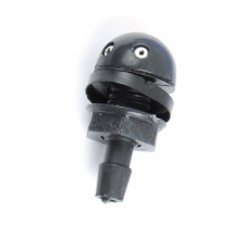 Форсунка на капот "гайка пластик" 2-струменева/універсальна/кругла